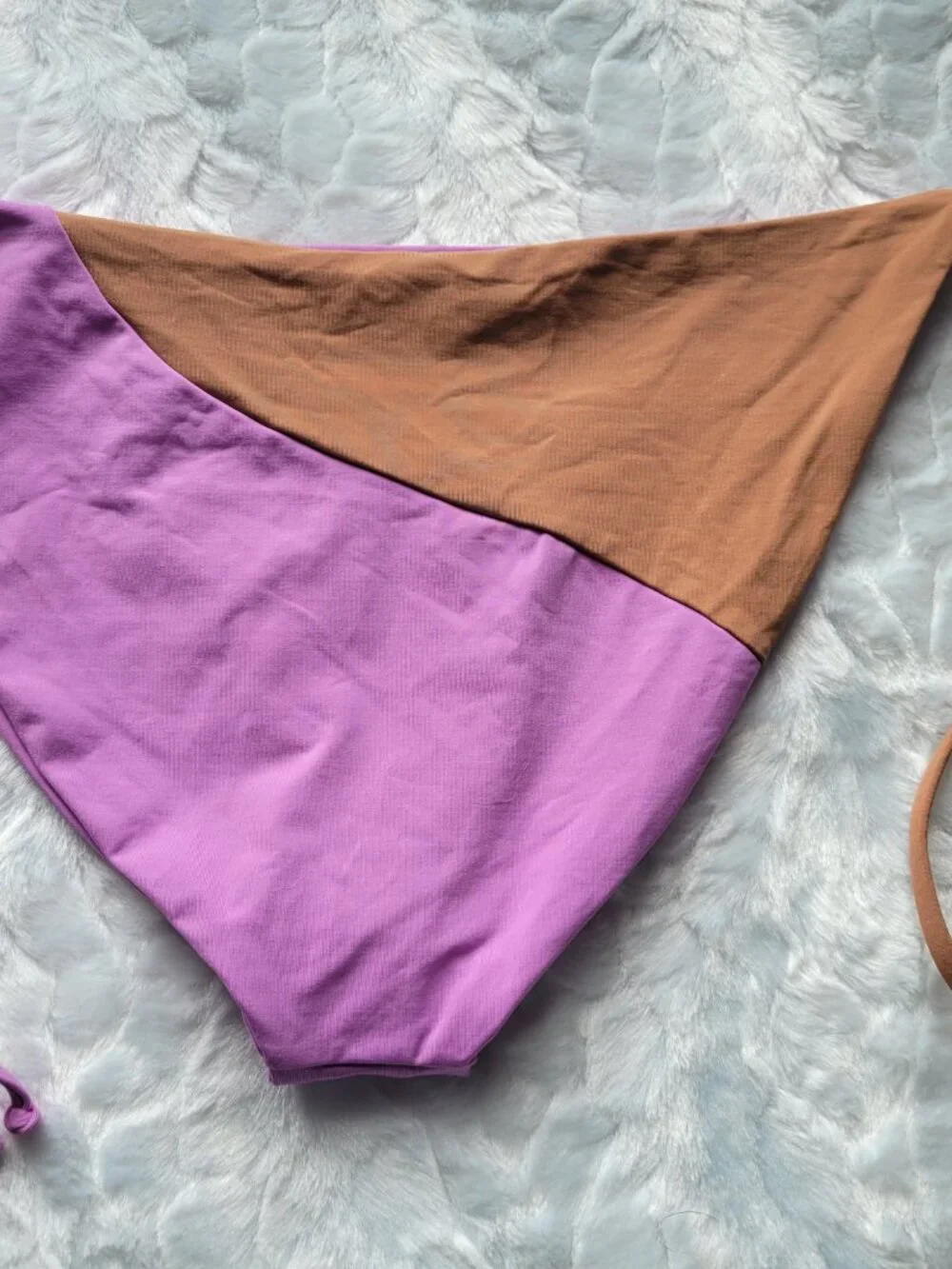 L*Space Bikini Bottom Women's XL Swim Purple Dani  Classic String Swimwear  NWT